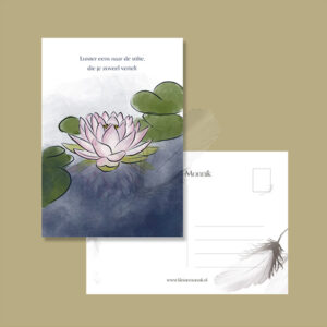 ‘Luister eens naar de stilte, die je zoveel vertelt’